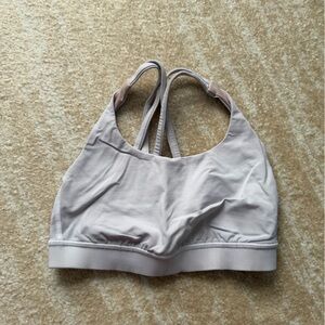 Lululemon Athletica Light Gray Sports Bra